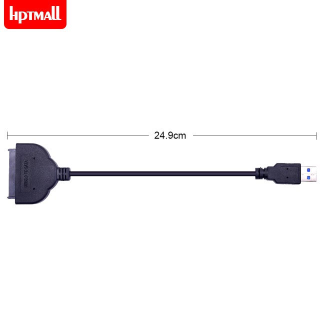 Cáp Chuyển Đổi 5gbps Usb 3.0 Sang Sata 3.0 Usb3.0 Sang Serial Ata Iii 7 + 15 22pin Hdd