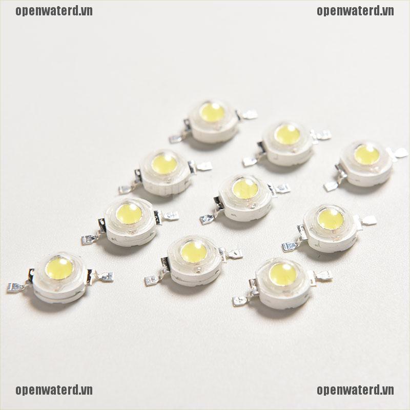 Bộ 10 Đèn Led Smd Trắng 1w