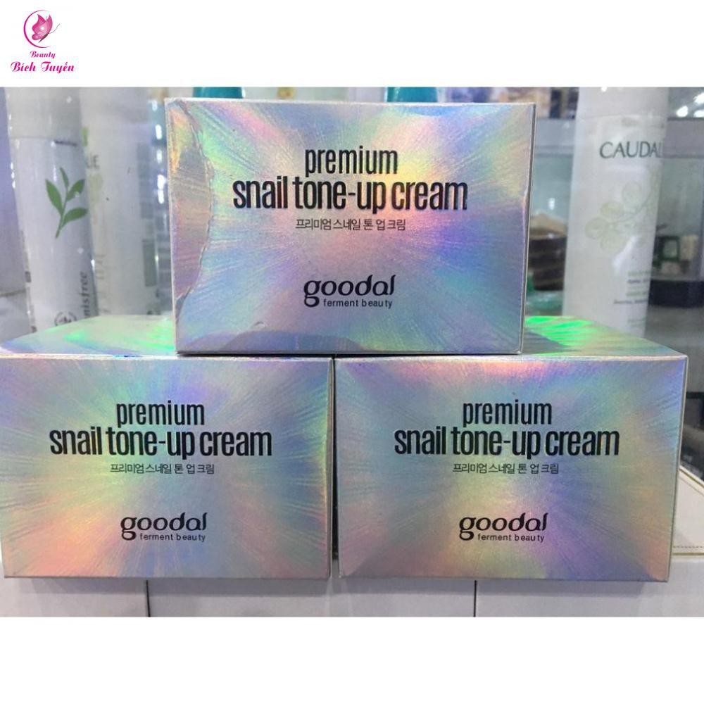 Bộ KEM ỐC SÊN TRẮNG DA Premium Snail Tone Up Cream HÀN QUỐC