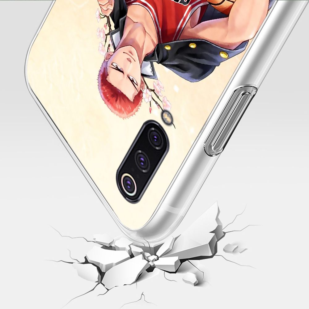 Huawei Y6 2018 Y6P Y7 2019 Y7A Y9 Prime 2019 Nova 2i 3i 5t TPU transparent Soft Case 52GBY sakuragi hanamichi slam dunk