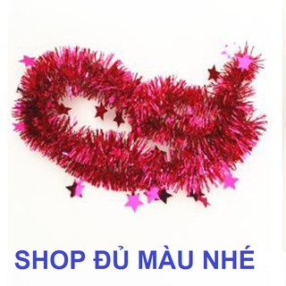 Dây kim tuyến kết sao 1,2 mét, dây kim tuyến kết hoa