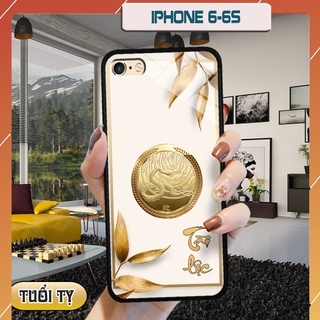Ốp lưng kính 3d 12 con giáp - iphone 6,6s