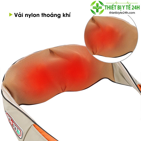 Máy Massage Lưng, Đai Mát Xa Cổ Vai Gáy 6D Hồng Ngoại Kensonic - Hàng Chính Hãng