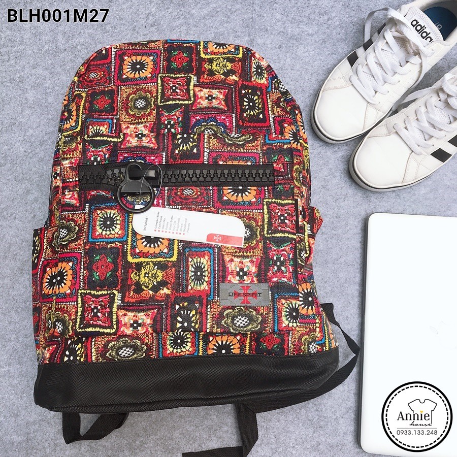 Balo thời trang dây kéo to chính hãng Life Spirit Thái Lan BLH001M27 | Shopee Việt Nam