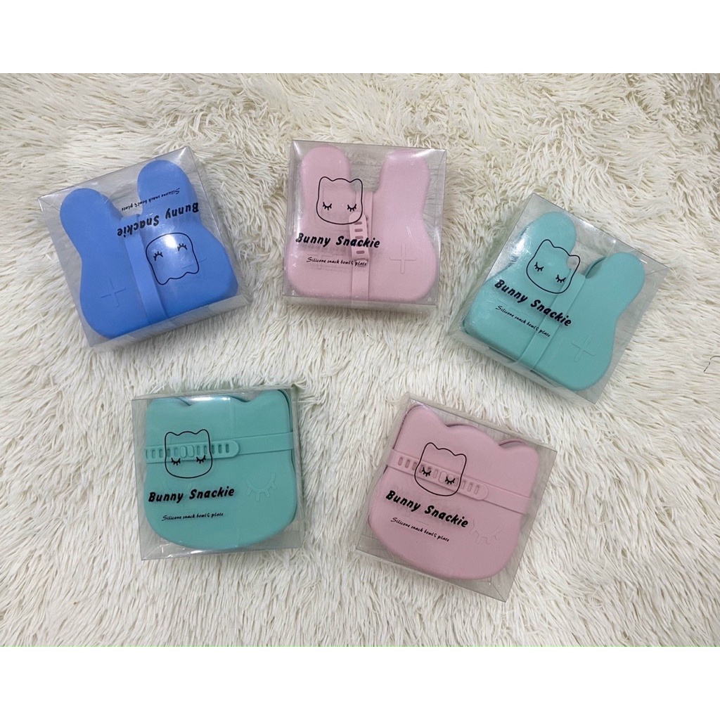 Khay Đựng Thức Ăn Bằng Silicone Cấp Thực Phẩm Có Giác Hút Chống Trượt Cho Bé