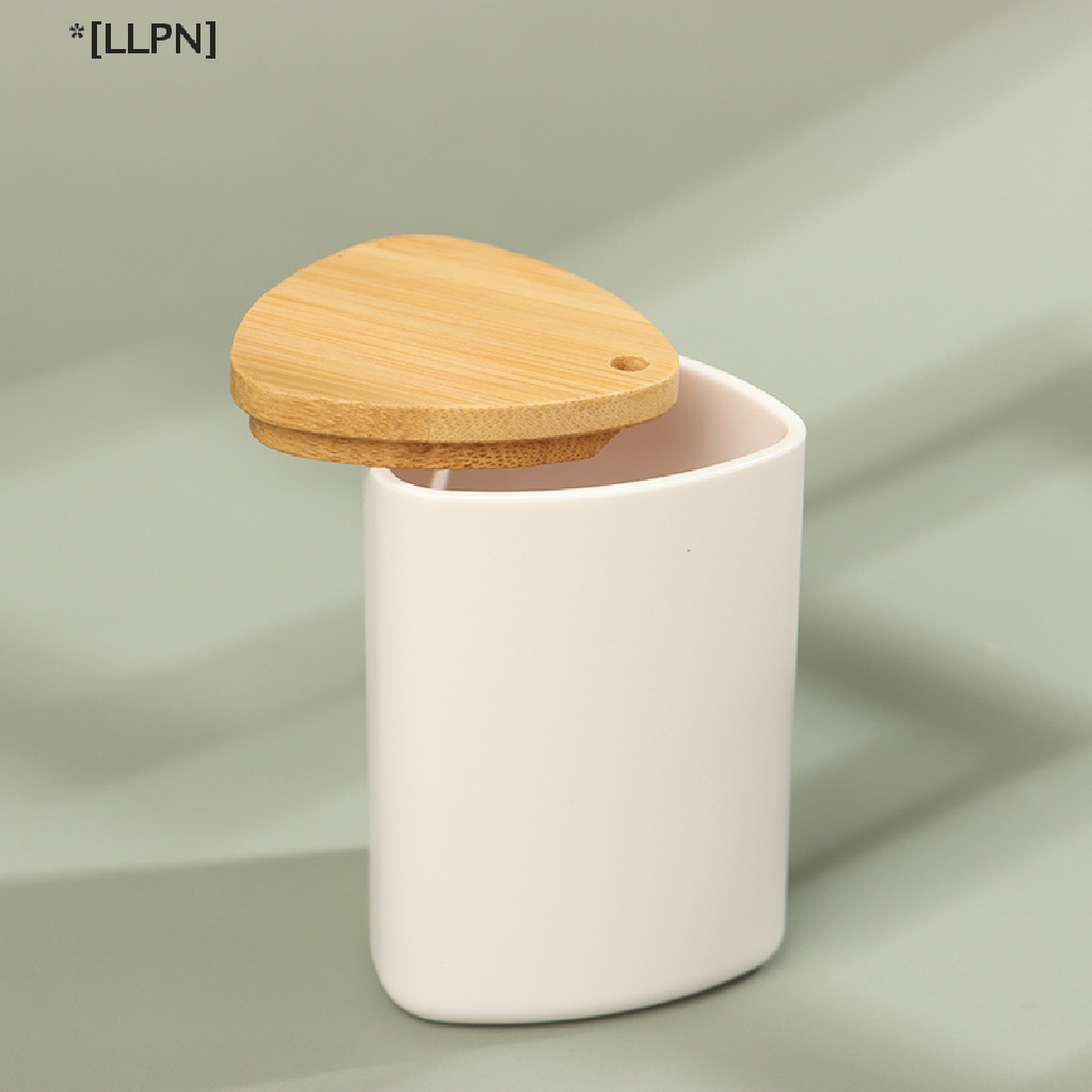 1 Lọ Đựng Tăm Xỉa Răng Bằng Gỗ Trang Trí Nhà Cửa