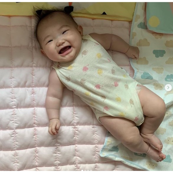 Thảm trải chần bông Coda mềm mại thông thoáng thích hợp 4 mùa cho bé nhập khẩu Bonitabebe HQ