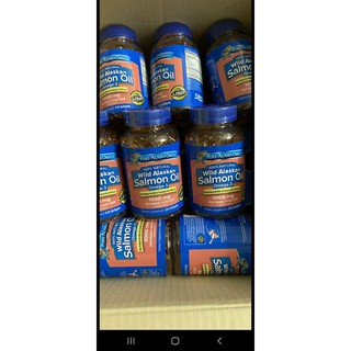 VIÊN PURE ALASKA O ME GA WILD ALASKA SALMON OIL 1000MG - USA