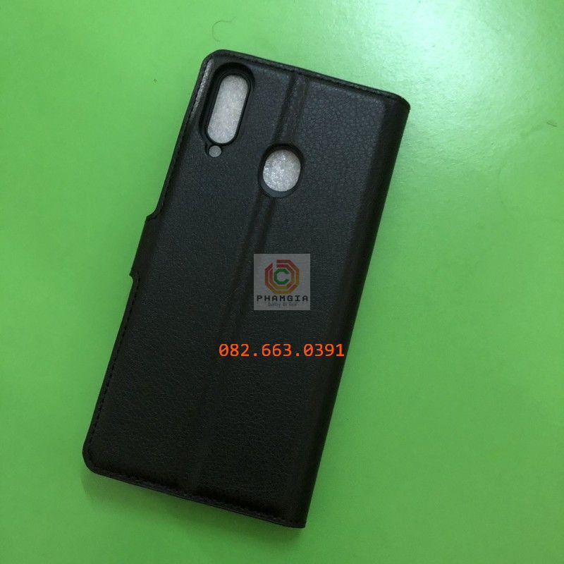 Bao da Samsung A10S/ A20s/A30S có nắp gập, chống đỡ xem phim,chất da sang chảnh