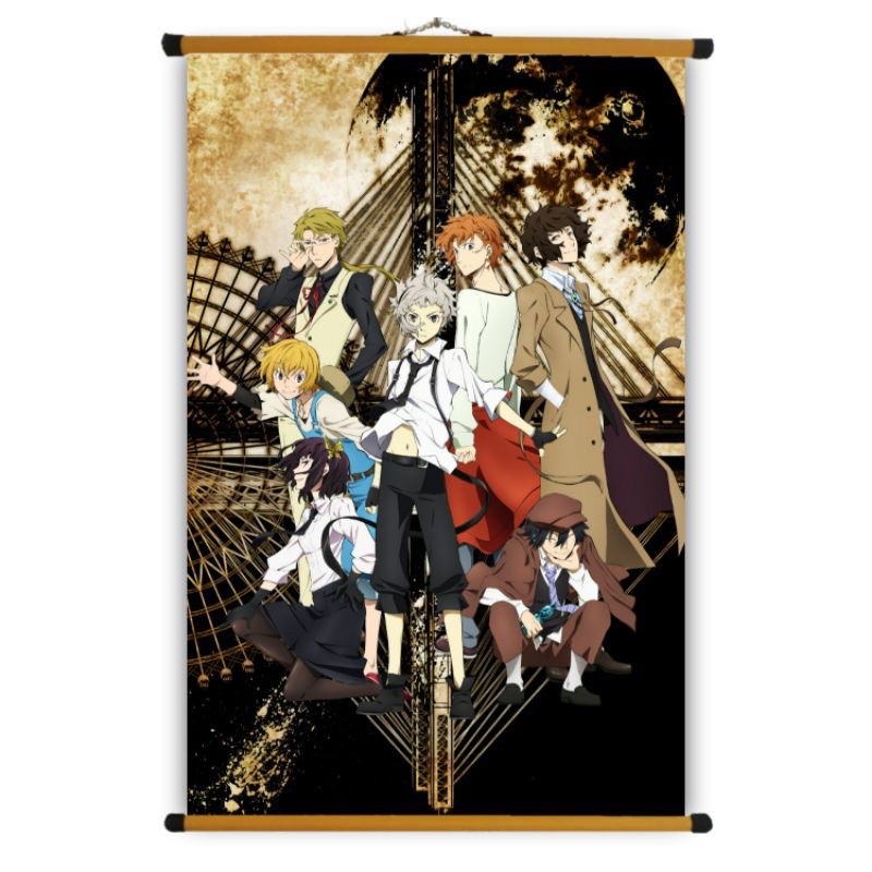 Poster Vải Anime Bungou Stray Dog
