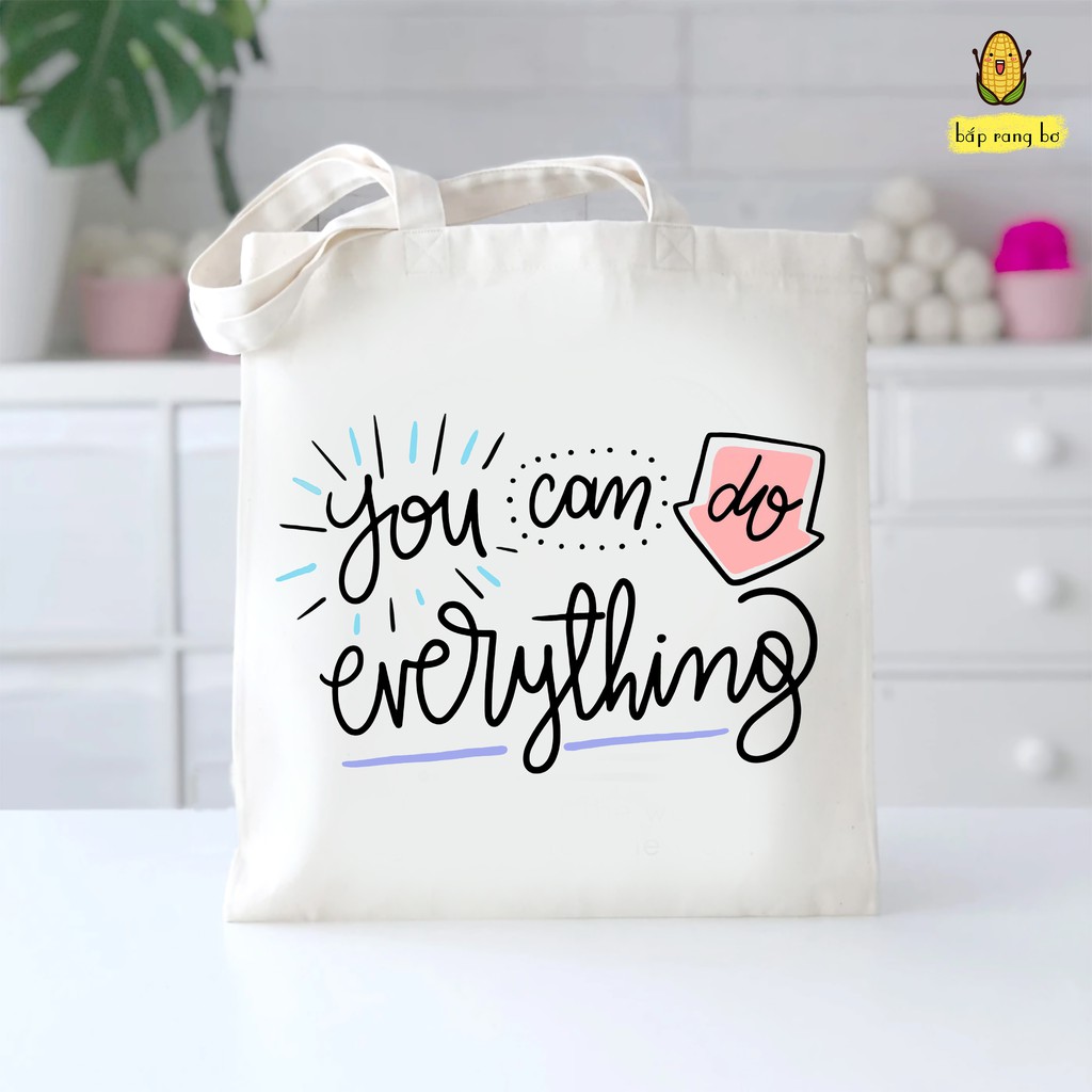 TÚI TOTE DO EVERYTHING - VẢI CANVAS