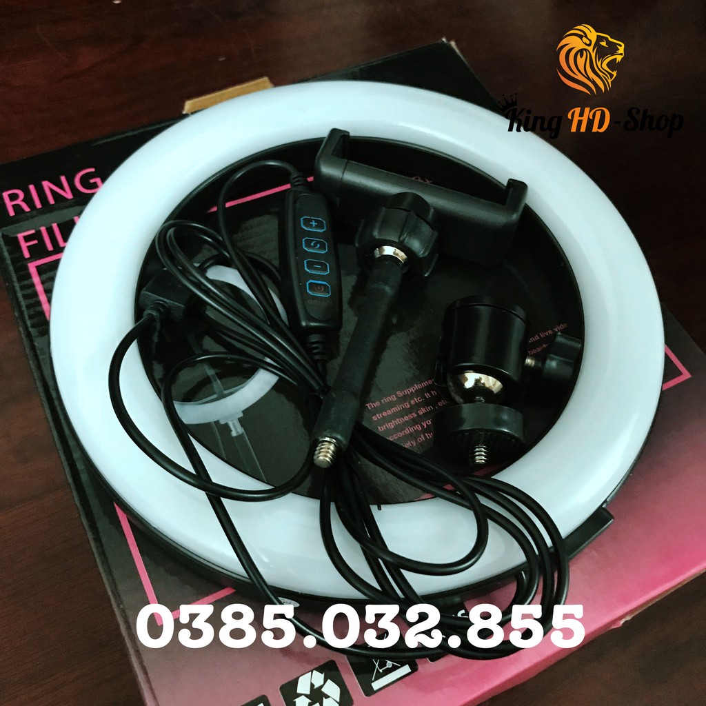 [CHÍNH HÃNG] Bộ Đèn Livestream 20cm - Siêu Đẹp, Siêu Bền, Siêu Sáng, Full Đồ - Bảo Hành 6 Tháng 🌺FREESHIP🌺 | BigBuy360 - bigbuy360.vn