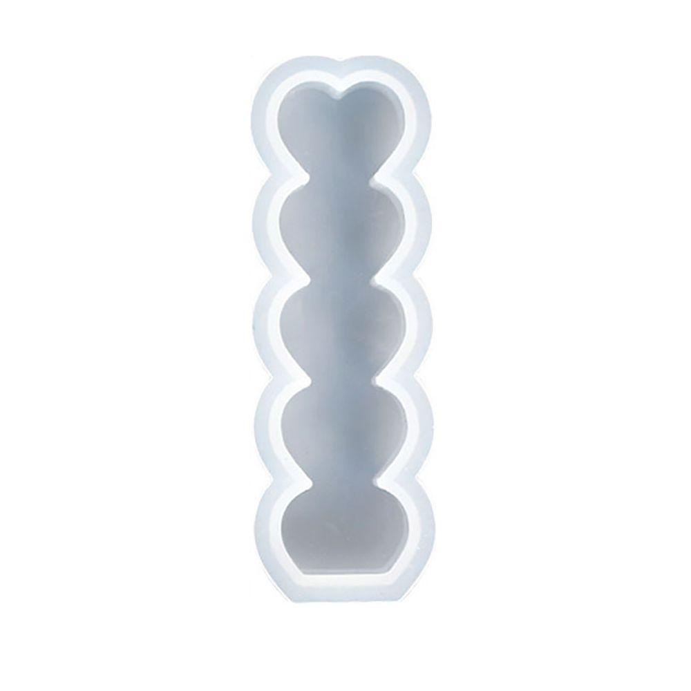 Khuôn Silicone Tạo Hình Làm Nến Hình Trái Tim DIY
