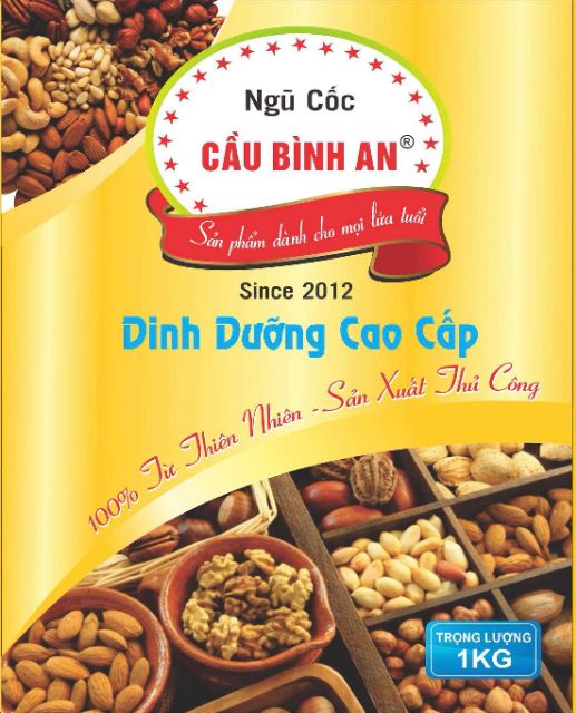  Ngũ cốc dinh dưỡng cao cấp Cầu Bình An hộp 1kg