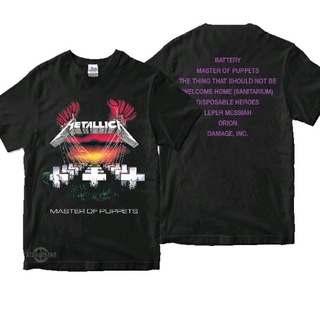 Metallica Áo Thun Đen In Hình Ban Nhạc rock sandman harvester Phong Cách vintage