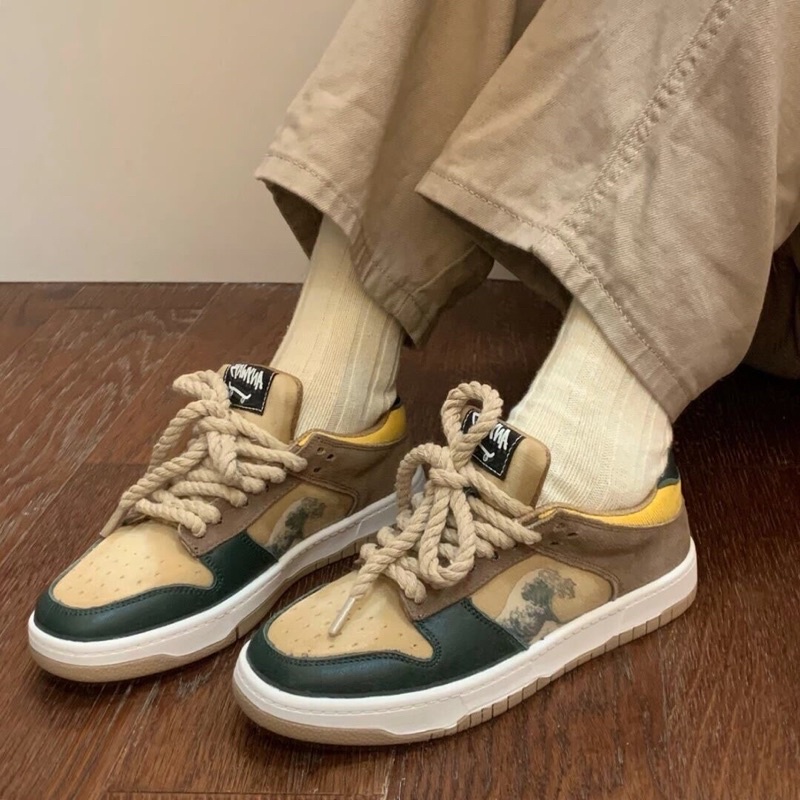 Giày Thể Thao Sneaker Nữ phối màu cực ĐỘC LẠ phong cách năng động