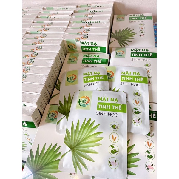 Mặt Nạ Tinh Thể Sinh Học Bốn Mùa   Giảm Kích Ứng, Dưỡng Ẩm Và Trẻ Hóa Làn Da.