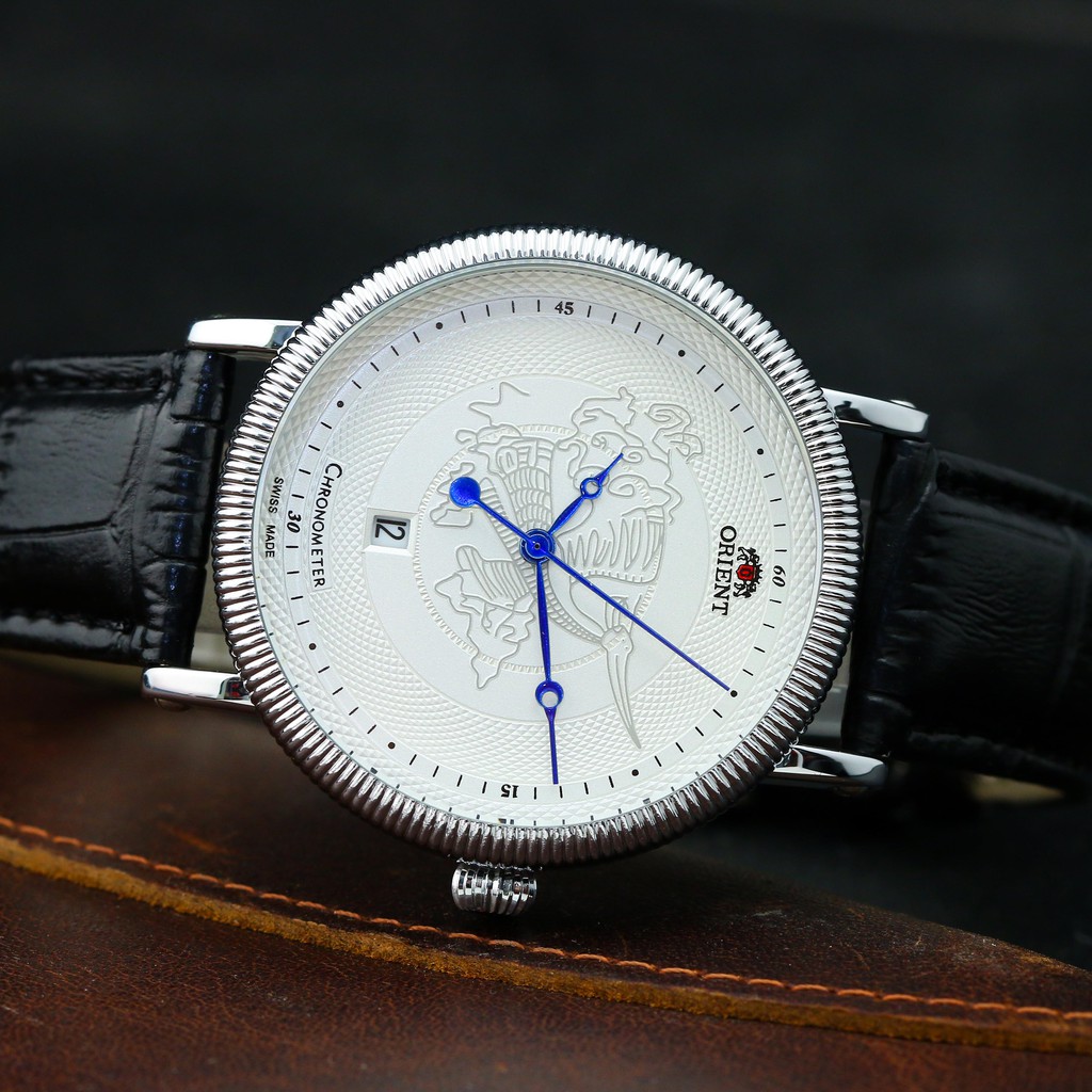 Đồng hồ nam dây da OR2120 phong cách sang trọng mặt kính chống xước cao cấp - Bảo hành 12 tháng | BigBuy360 - bigbuy360.vn