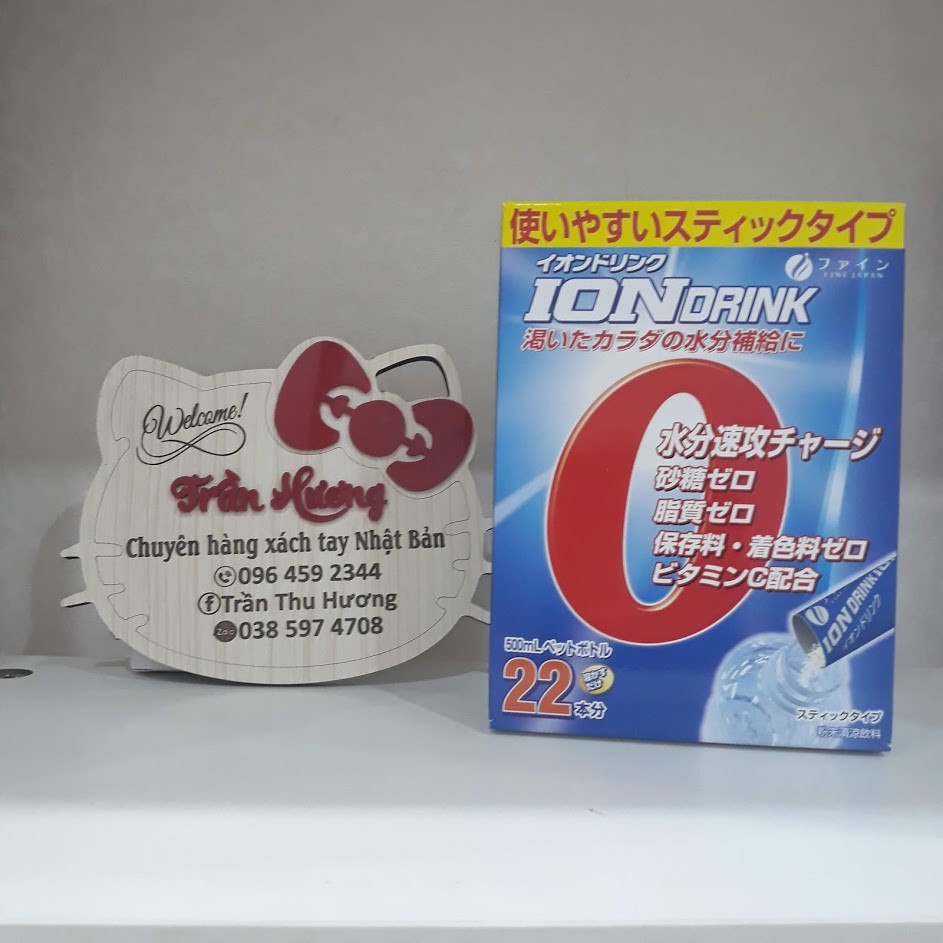 ION DRINK gói pha uống bù nước và điện giải hộp 22 gói