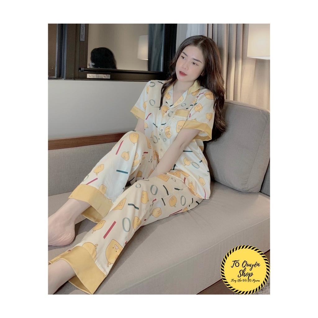 Đồ Bộ Pijama - BỘ LỤA SATIN CỘC-DÀI SIÊU HOT KÈM ẢNH THẬT +VIDEO