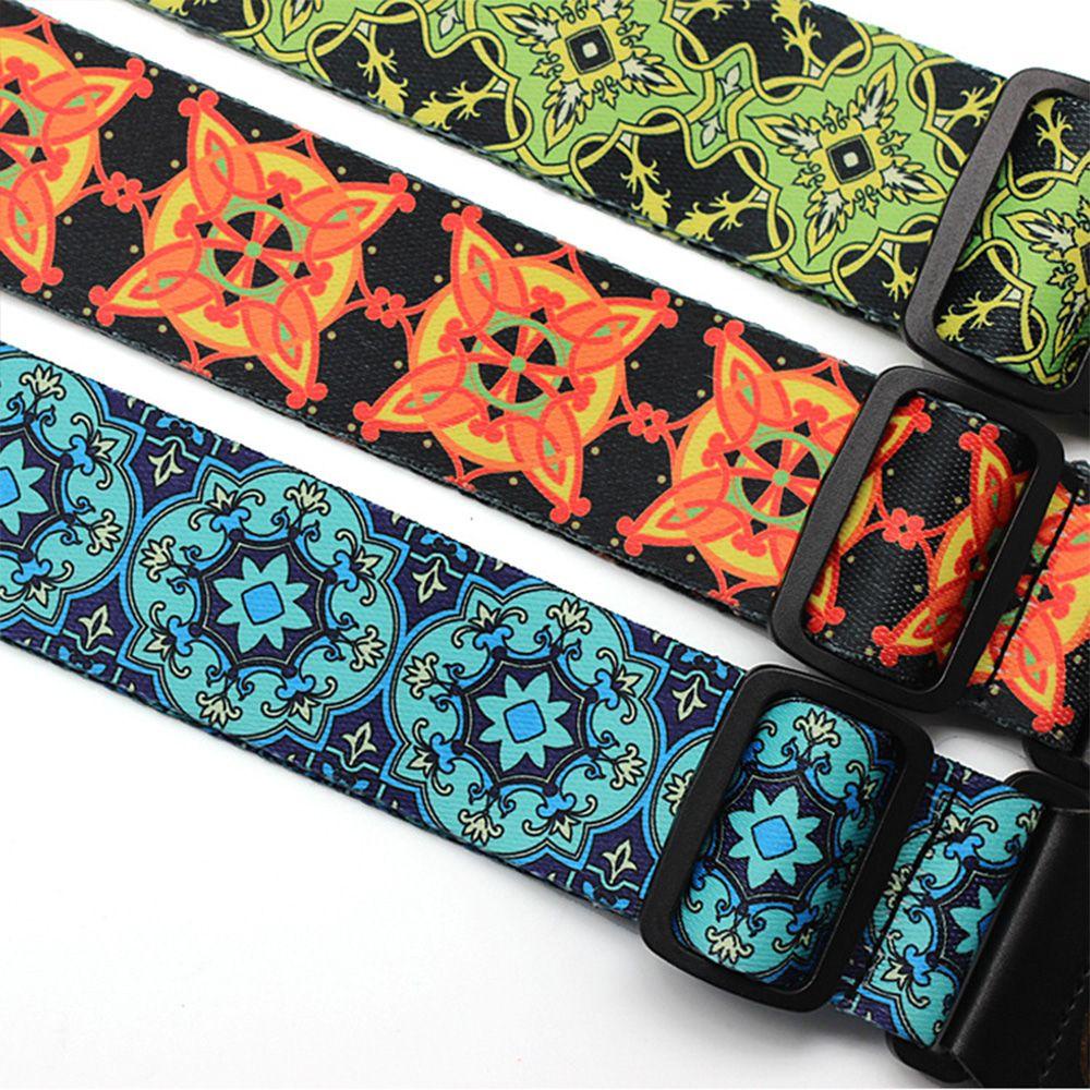 SUSANS Dây Đeo Đàn Guitar Dập Nổi Nhiều Kiểu Dáng Có Thể Điều Chỉnh
