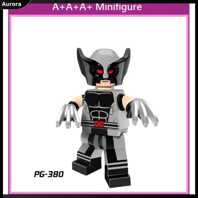 Mô Hình Lego Nhân Vật Siêu Anh Hùng Bain Wolverine Deadpool Mini Pg8093