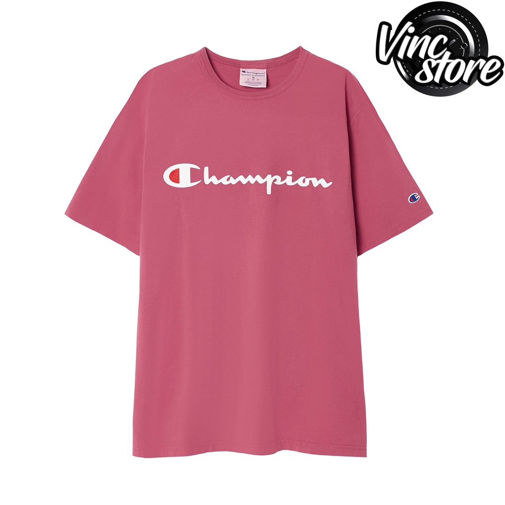 Áo thun Champion Dyed Printed Logo unisex chính hãng