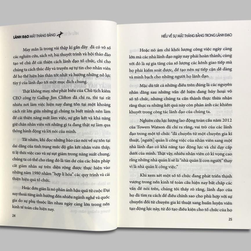 Sách: Lãnh Đạo Mất Thăng Bằng - Lãnh Đạo Giỏi Cũng Đi Lệch Hướng &amp; Và 4 Nguyên Tắc Đế Trở Lại Quỹ Đạo [ Minh Long ]