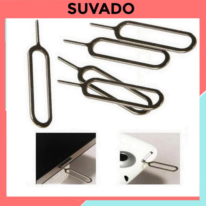Que chọc sim Cây chọc sim điện thoại Cho máy bằng Inox QCS01