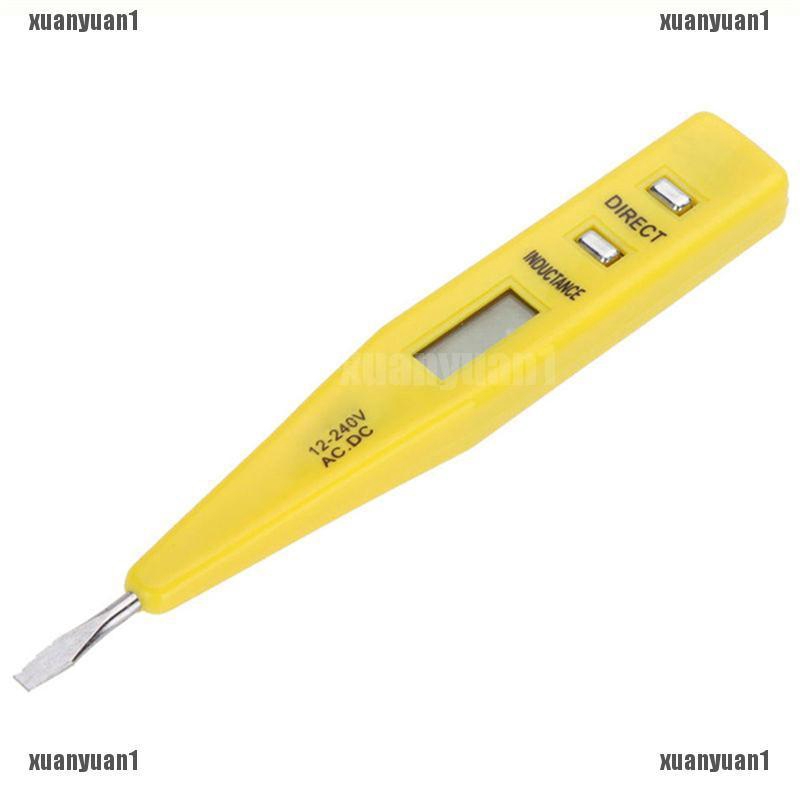 1 Bút Thử Điện AC / DC Màn Hình LCD Kỹ Thuật Số