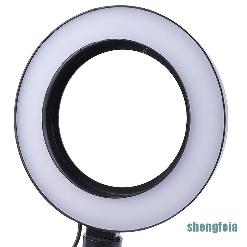 Vòng Đèn Led 6 "Có Thể Điều Chỉnh Độ Sáng Hỗ Trợ Quay Phim / Chụp Ảnh Cho Điện Thoại