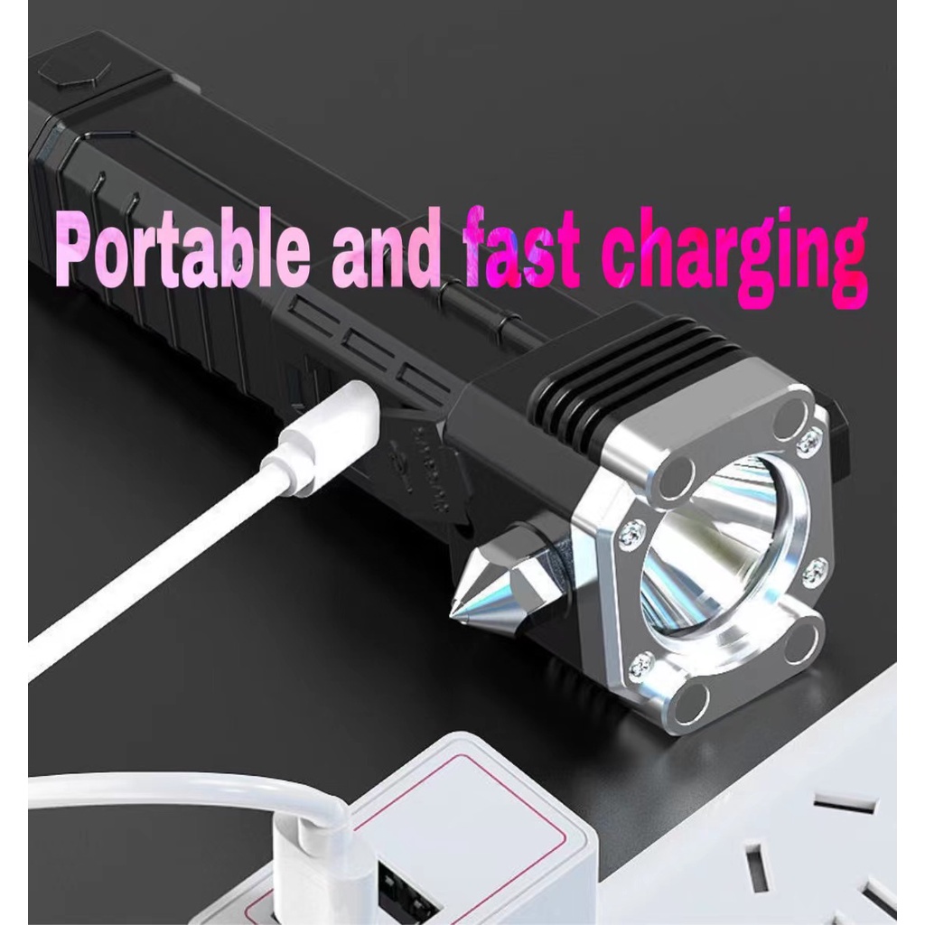 Đèn Pin Cắm Trại Đa Năng Sạc USB