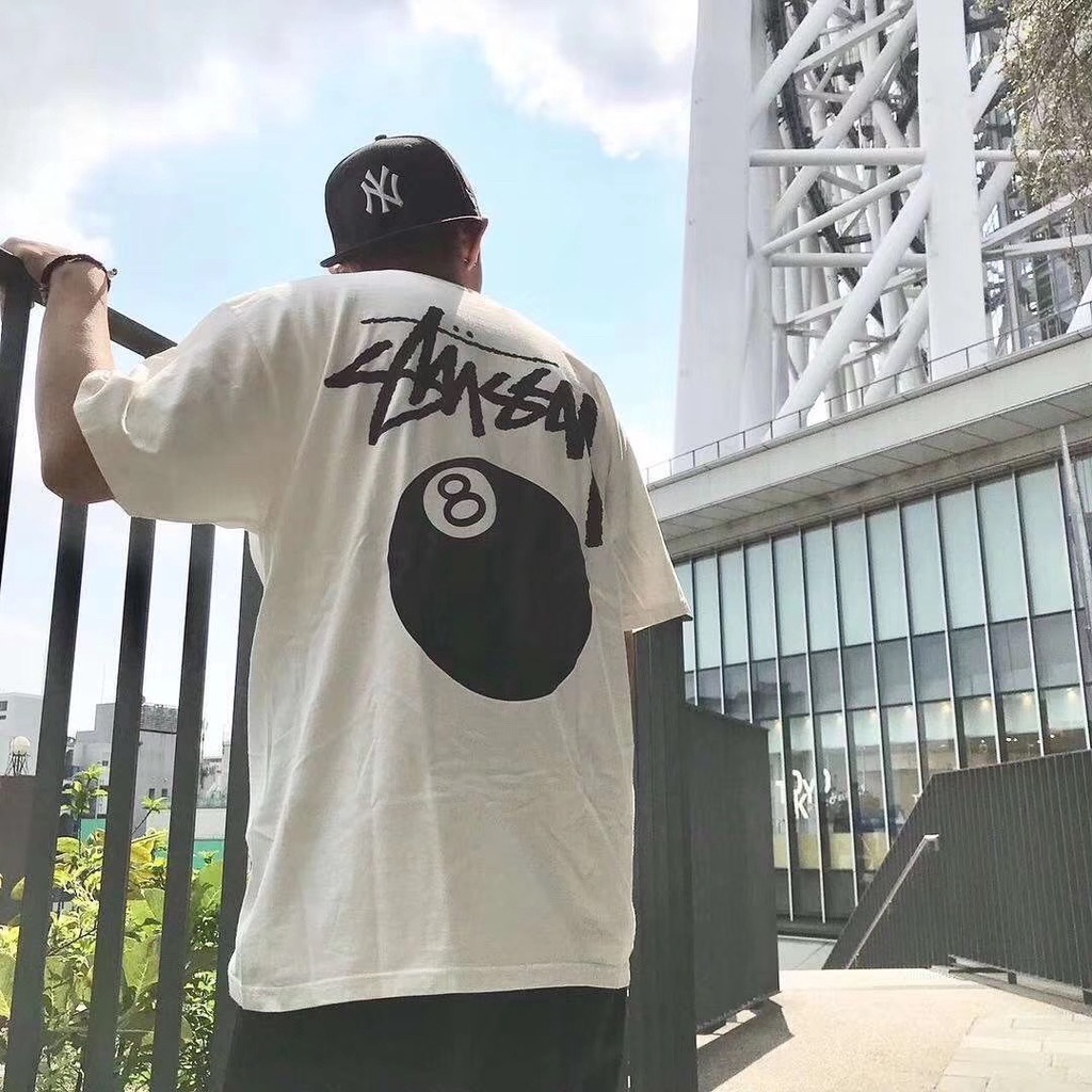 ⚡️ - Áo Tee Stussy 8 Ball T-Shirt Black/White,áo phông Stussy, Áo thun Stussy