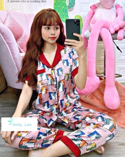 Đồ bộ lụa satin (40-62kg) - nhiều mẫu