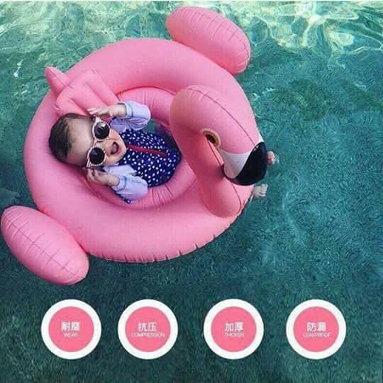 phao bơi thiên nga cho bé yêu