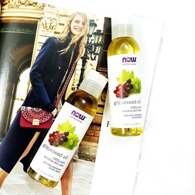 Tinh Dầu Hạt Nho Now Grapeseed Oil 118ml | BigBuy360 - bigbuy360.vn