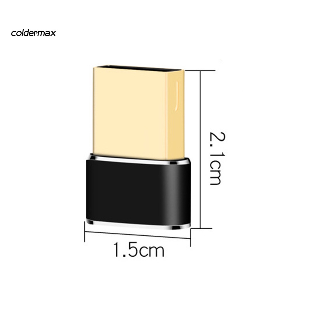 Đầu chuyển đổi Micro USB OTG Type-C sang USB cho Laptop PC tiện lợi 
