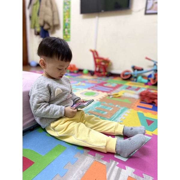 Quần lót bông hoodie Hàn Quốc MM maruse36 bé trai bé gái