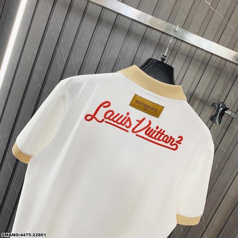 Áo Polo Nam Nữ Chữ Thêu Cao Cấp Sang Trọng