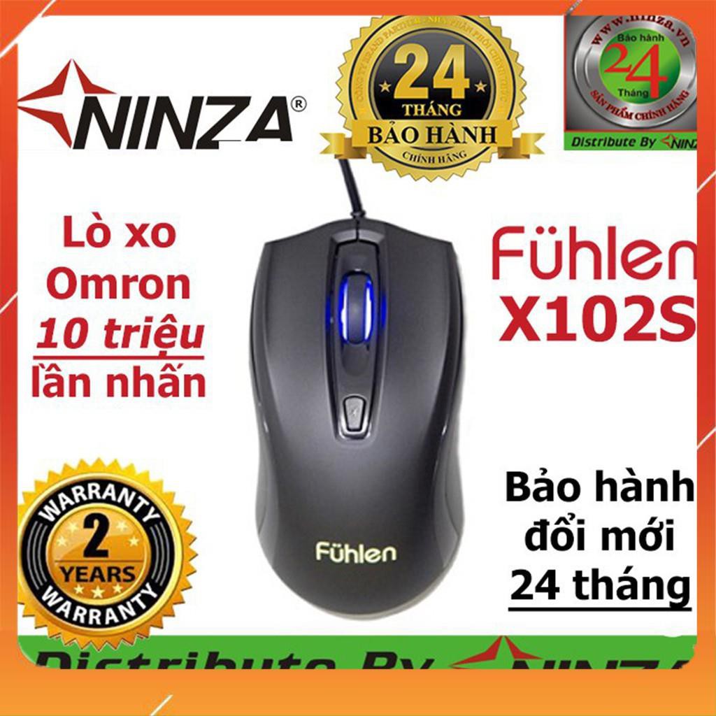 [ HÀNG SIÊU CẤP ] Chuột Gaming Fuhlen X102S - Màu đen - Có đèn led - Team ninza phân phối - BH 24 tháng [ CHÍNH HÃNG ] | BigBuy360 - bigbuy360.vn