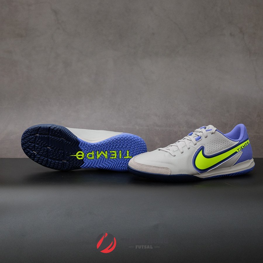 GIÀY ĐÁ BÓNG CHÍNH HÃNG NIKE TIEMPO LEGEND 9 ACADEMY IC - DA1190-075 - XÁM/TÍM