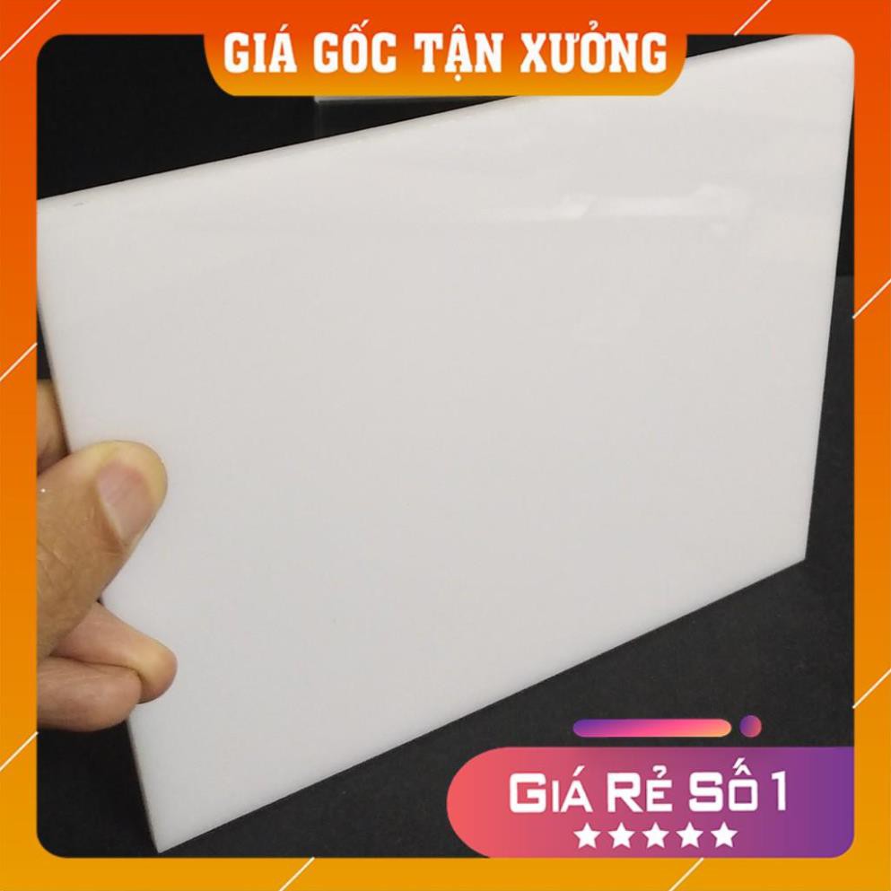 [Giá Tại Xưởng] Combo 3 Tấm nhựa mica trắng sữa A4 21x30cm hàng chất lượng cao