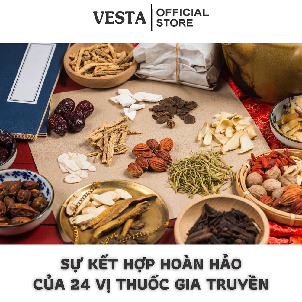 Bột Thuốc Bắc 24 Vị Vesta 100gr