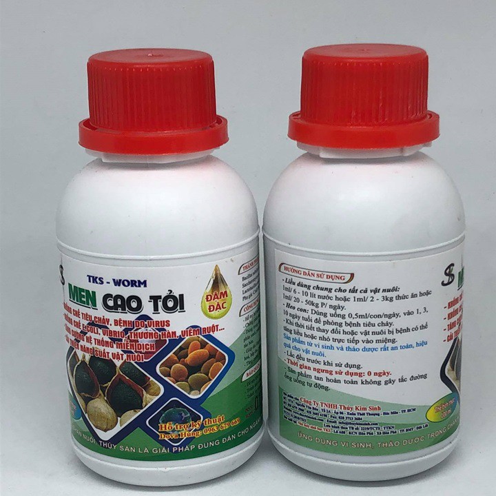 Men Cao Tỏi Đậm Đặc Cho Gà - Chai 100ml