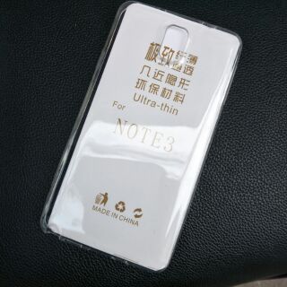 Ốp lưng dẻo trong suốt cho Samsung note 3