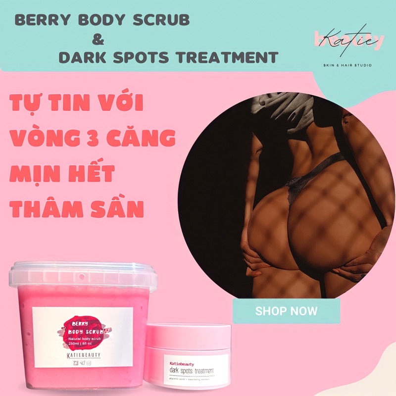 COMBO Cải thiện thâm mông, body - BODY ACNES COMBO | KATIEBEAUTY