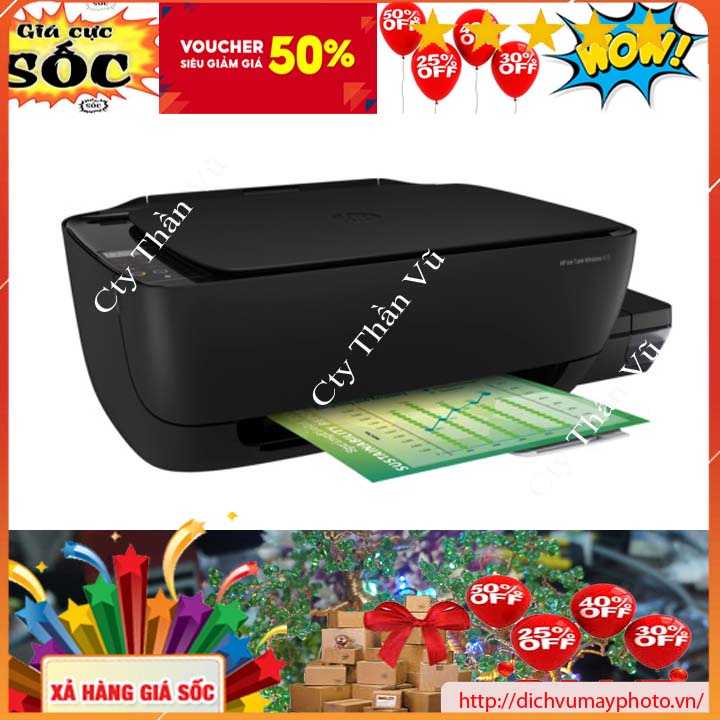 Máy in phun màu đa năng HP INK TANK 415 hàng mới chất lượng giá rẻ có bảo hành 12 tháng