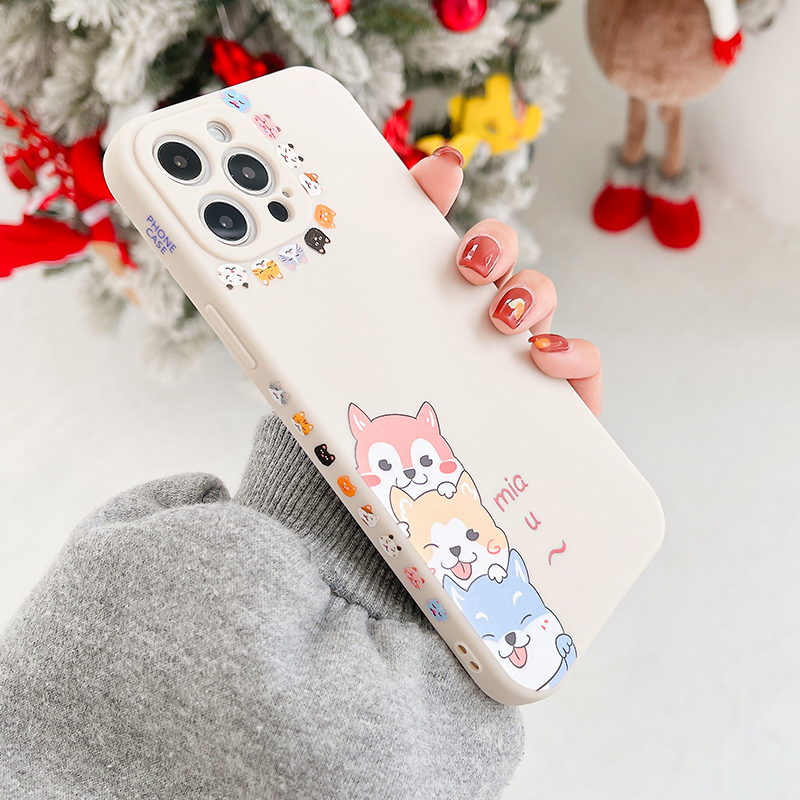 Ốp Điện Thoại Silicone Hình Chú Chó Dễ Thương Cho Iphone 12 Pro Max Mini Iphone Se2020 11pro Max Ix Xr Xs Max 7 8 Plus | BigBuy360 - bigbuy360.vn