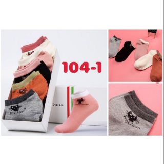 Set 5 đôi tất cổ ngắn miu miu - đóng hộp 5c