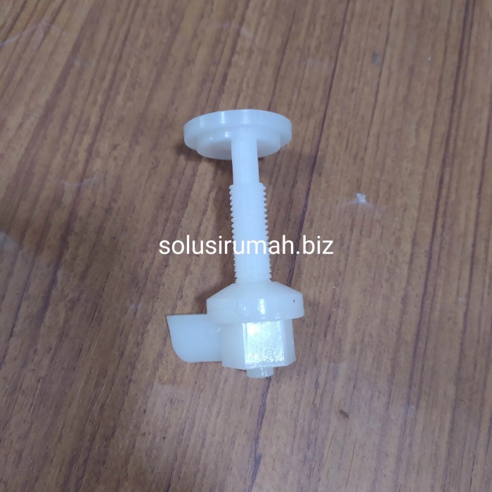 1 Hạt Bu Lông Hạt Bu Lông Đai Ốc Nhựa Tủ Quần Áo Nhà Vệ Sinh Nắp Toilet ina